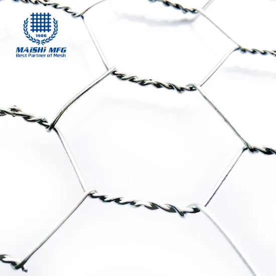304 Stainless Steel Hexagonal Wire Mesh Roofing Support