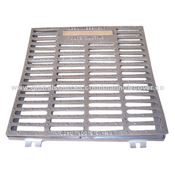 Sand Casting Graphite Iron Manhole Cover with Frame EN124 in Square or Round, Lockable and Hinged