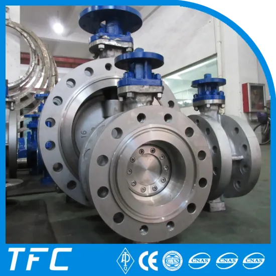 Triple Offset CF8 butterfly valve CF8M, 904L Butterfly Valve