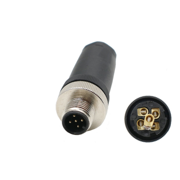M12 5pin męski pg7/9 wodoodporne okrągłe złącze
