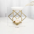 Wire Hollow candle holder Metal Iron Craft Candlesticks