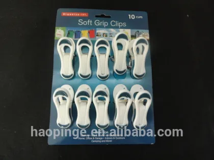 10pcs plastic sock clip for laundry,plastic garment clips,plastic sock clips