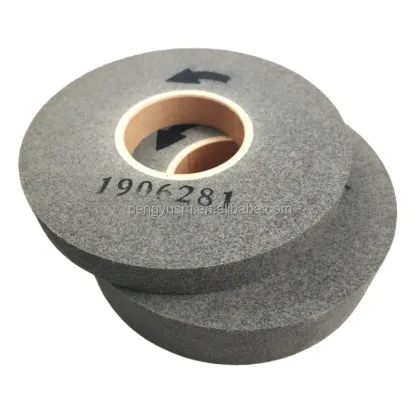 Non Woven Polishing Wheel 9S FIN 8X1X3 - Rapid Finishing Convolute Wheel for Metal
