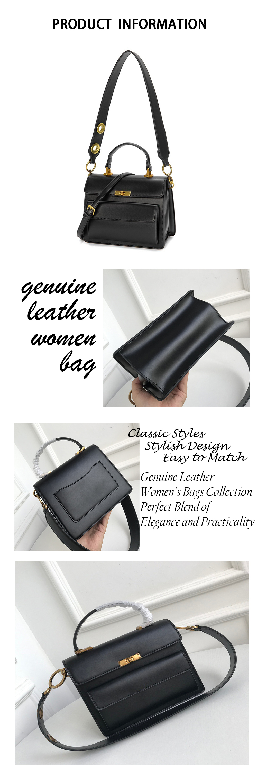 Genuine Leather Women Bag