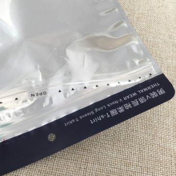 Bolsa de cremallera autoadhesiva de plástico de papel de aluminio personalizado