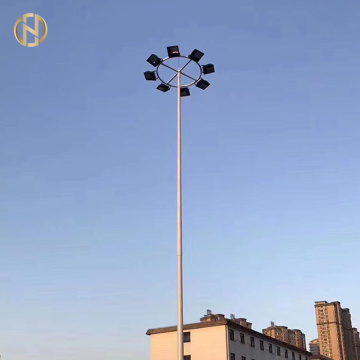 20M-40M Outdoor Galvanized Steel High Mast Lighting Pole