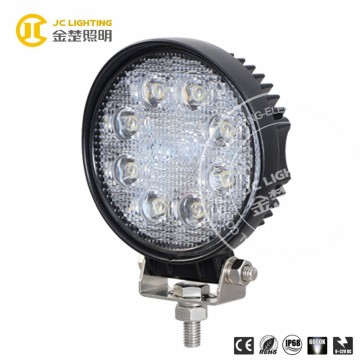 Factory Price 24w led work light 12v/24v led light for night with CE, RoHs, IP68 approved