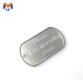 Custom logo dog tag stål för hänge