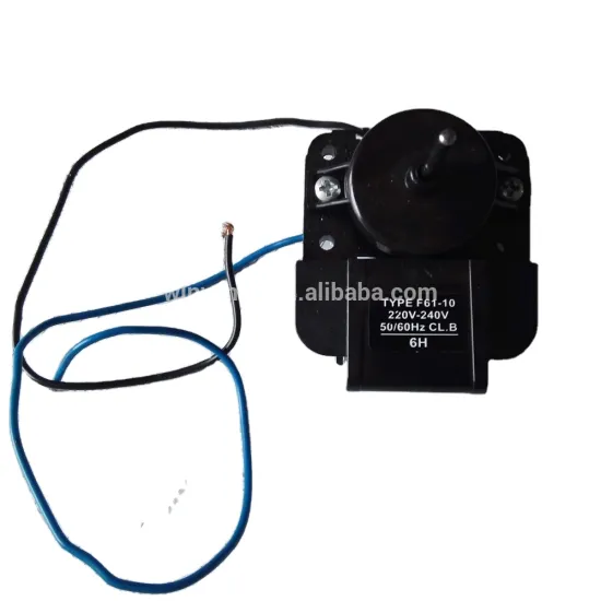 F6110 Single Phase AC Refrigerator Fan Motor