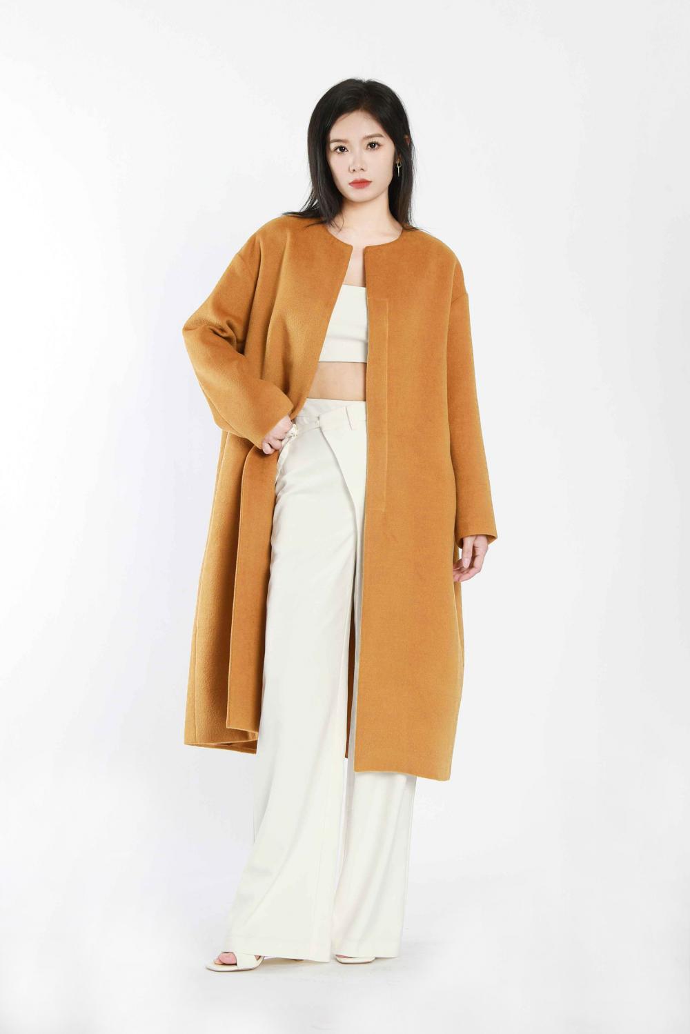 Ladies Business style woolen coat