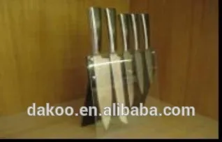 Stainless Steel Hollow Handle 5pcs Knife Set