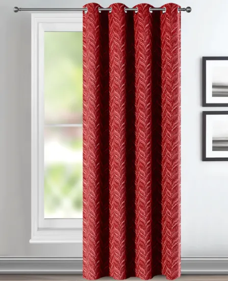 High Quality XXC Jacquard Curtain Designs: Soft, Heavy 100% Polyester Window Curtains