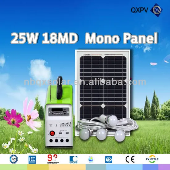 25W solar panel Solar module for outdoor using