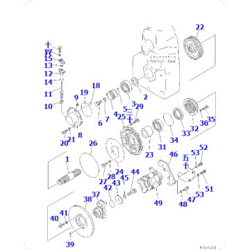 Grader GD825A-2 clamp assembly 235-15-13371