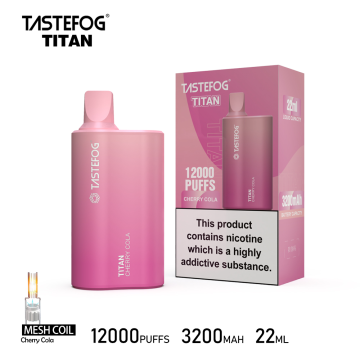 Tastefog Titan12k Puff Vapes Harga