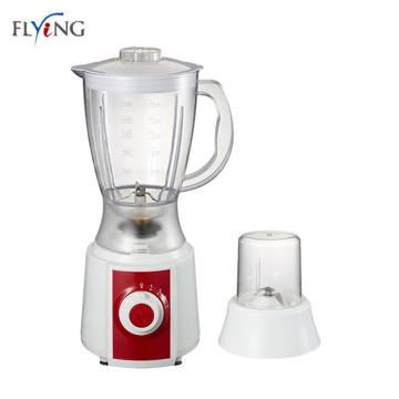 Red And White Costco Blender With Overheat Protection