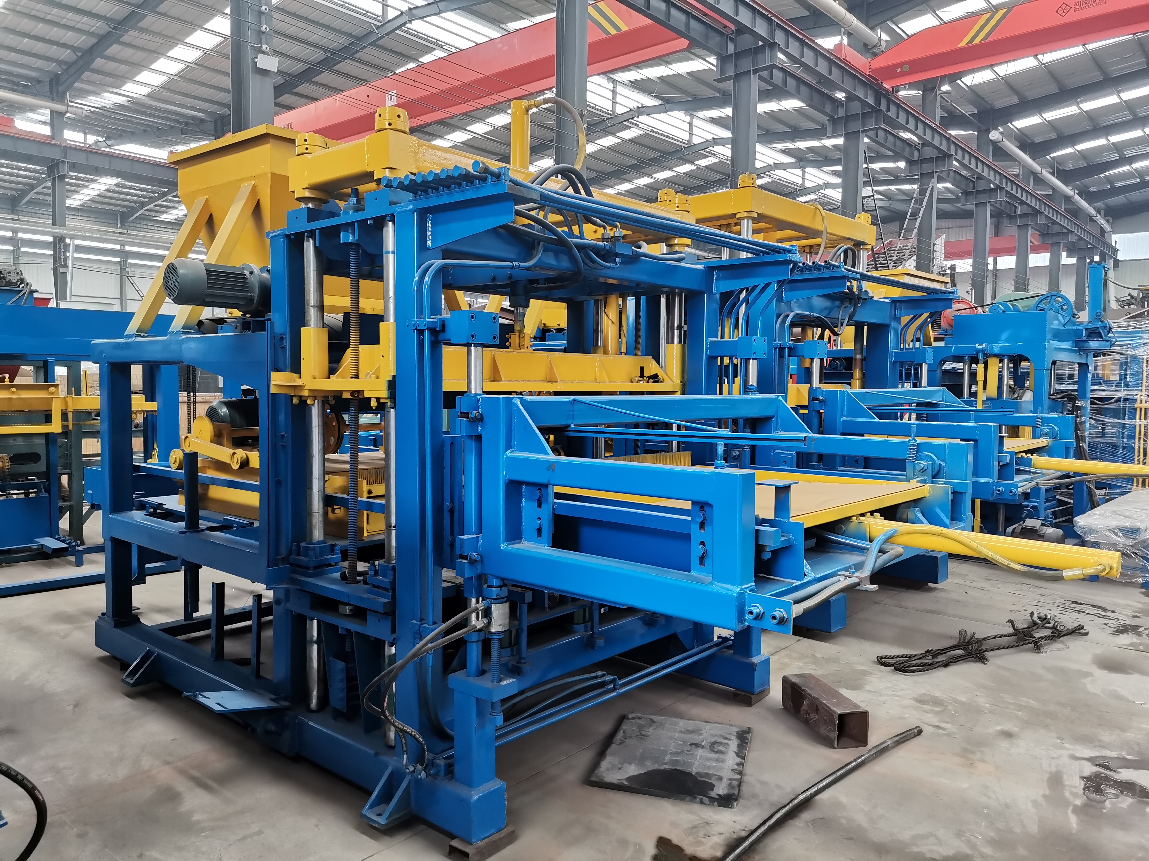 Concrete Block Machine