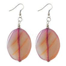 Natural Gemstone Agate Earring