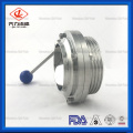 Stainless Steel Weld / Thread Butterfly Valve