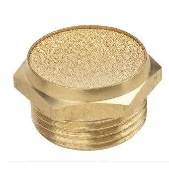 Brass Type Air Silencer Filters