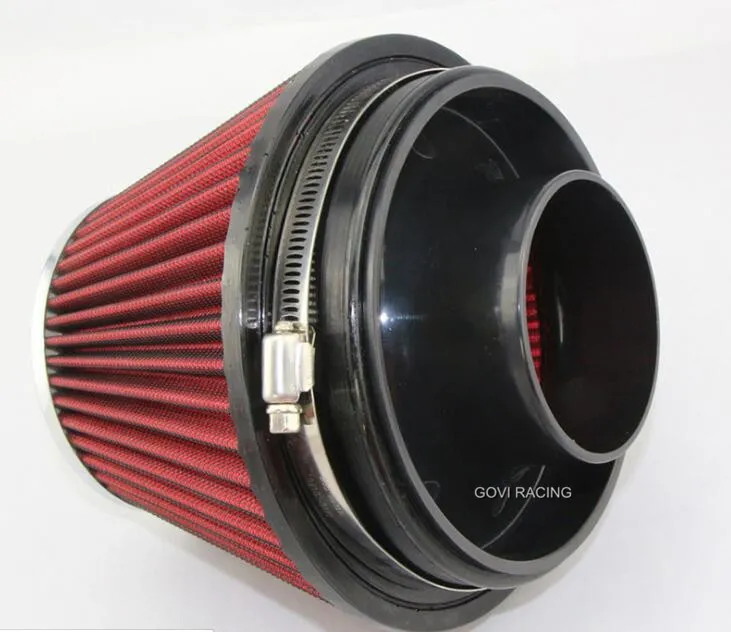Filtro Auto Auto da 6 pollici cromato universale con stack di velocità 3,5 ′
