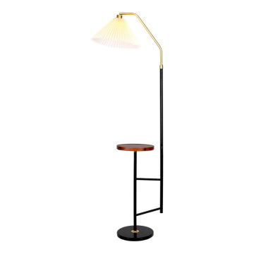 2021 New Arrival Bedroom & Living Room Floor Lamp with Drawer Shelf and Wireless Charging
