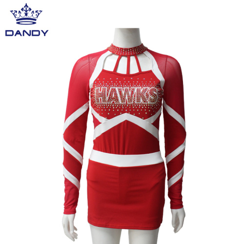 Gwisgoedd Cheer Star Custom Women Women yn codi hwylio gwisgoedd