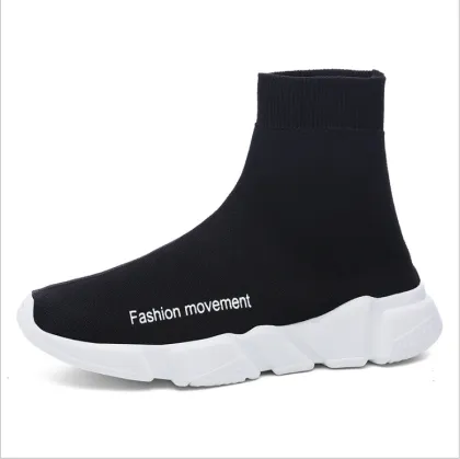 New spring stretch socks, shoes, women's shoes, air net surface, leisure sports shoes