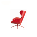 Gestoffeerde High-Back Leather Showtime Lounger Fauteuil