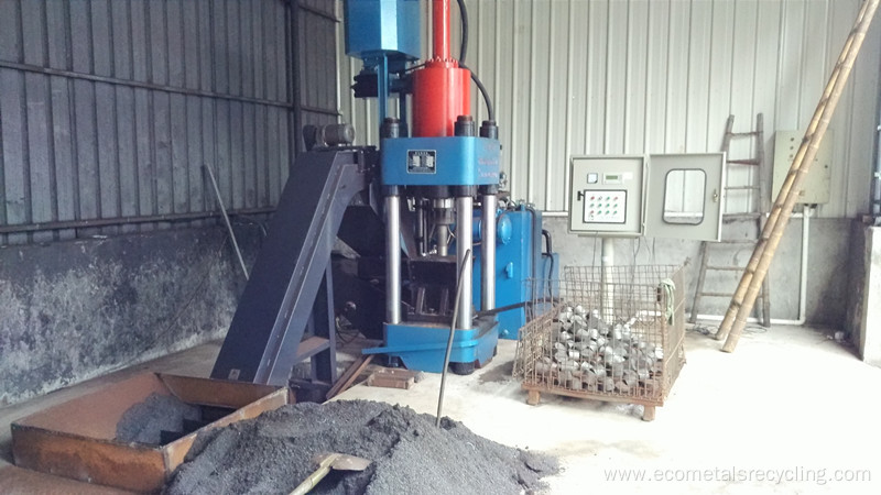 Vertical Briquette Press for Aluminum Shaving Chips