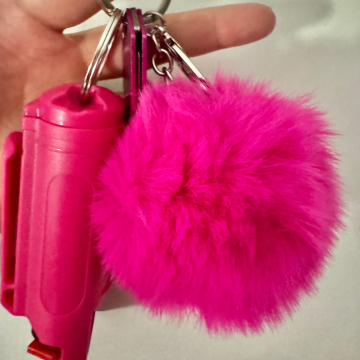 Wholesale Plastic Shell Spray Keychain Accessories for Women