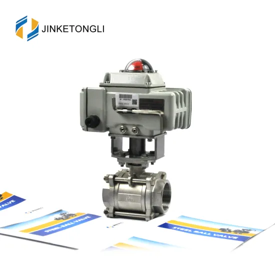 JKTLEB047 electrically actuated welded automatic ball valve
