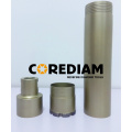 Three-piece diamond core drill