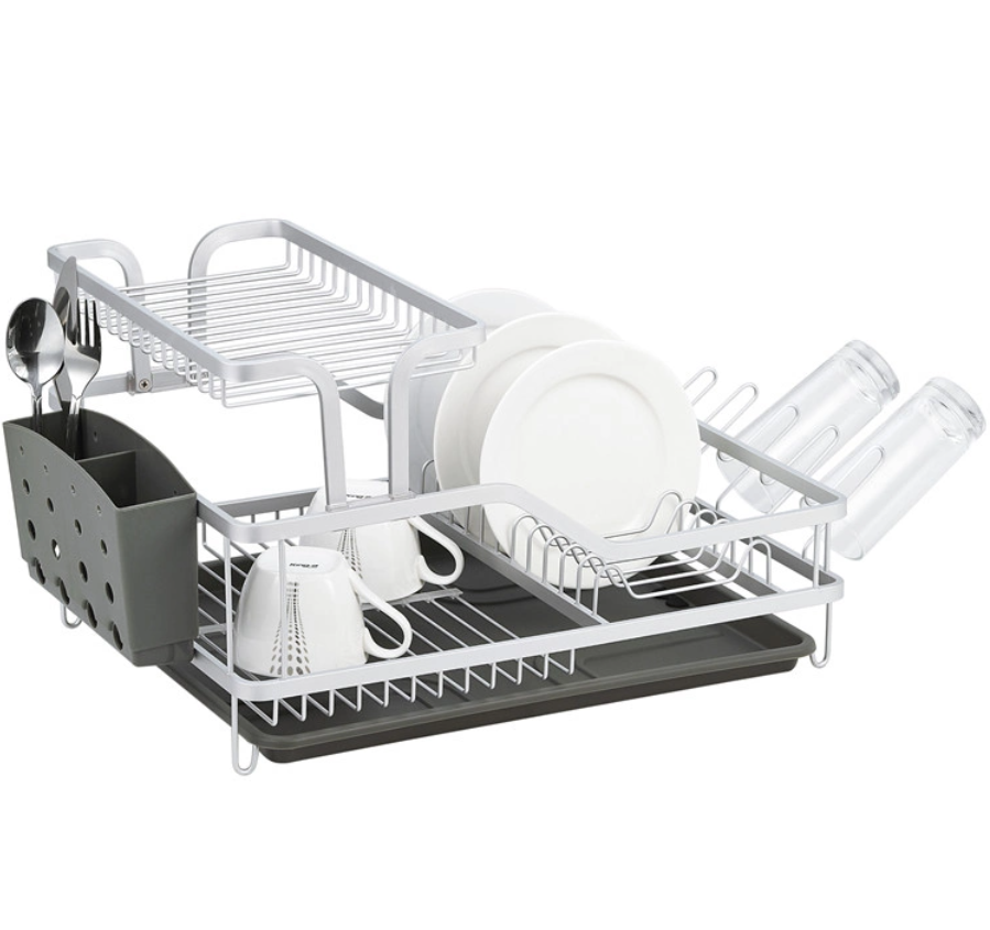 Aluminum Dish Rack for Kitchen