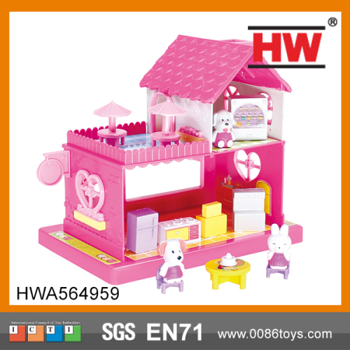 Furniture Play Set For Girls DIY Doll House