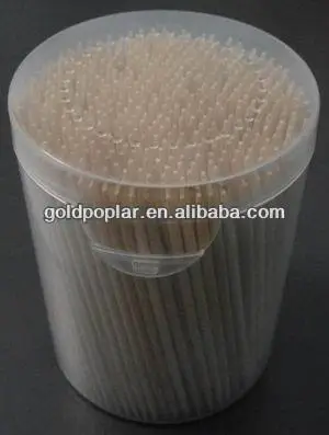 plastic toothpick holders can contain 350pcs toothpicks