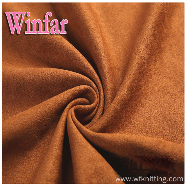 Polyester Spandex Stretch Air Layer Scuba Suede Fabric