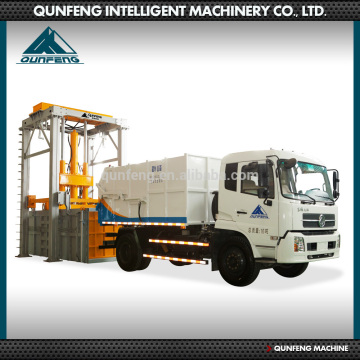 Vertical Compression Transfer Station Garbage Truck