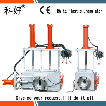 HYDRAULIC DOUBLE DIE SCREEN EXCHANGER