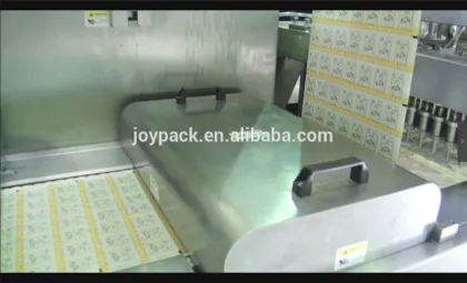 Cheese spread packaging machine