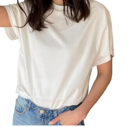 OEM Cotton Custom logo Women's T-shirt
