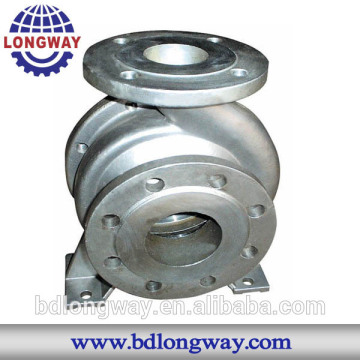 customed investment casting in metal water pump check valve