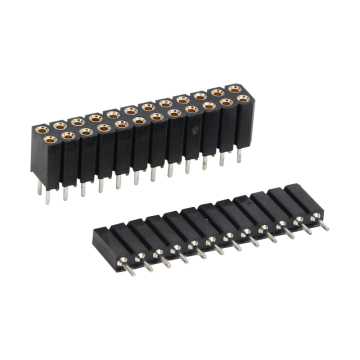 Conector de zócalo IC de pasador redondo de 2,54 mm de 7.0 mm - Tipo vertical