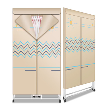 Portable Electric Heated Clothes Dryer Wardrobe