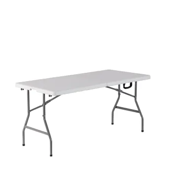 Wholesale White Plastic Rectangle Portable Picnic Folding Table