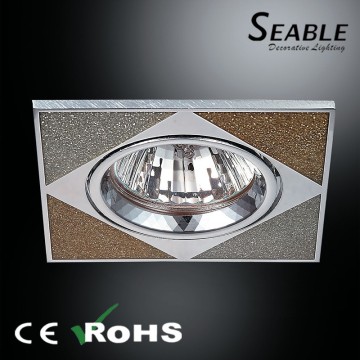 indoor department stores use halogen downlight