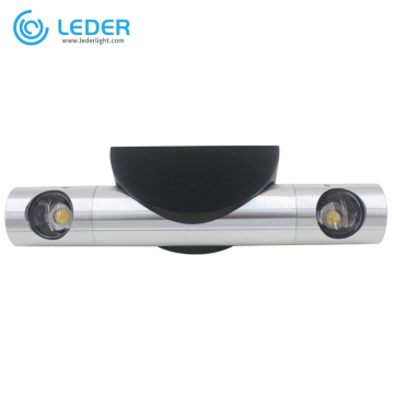 LEDER Black Decorative Outdoor Wall Lamp