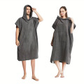Microfiber Beach Surf Changing Poncho Towel Hooded