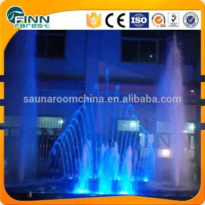 2m x 5m decorativo playa del hotel fuente de agua al aire libre