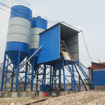 Export to Vietnam HZS35 Concrete Batching Plant